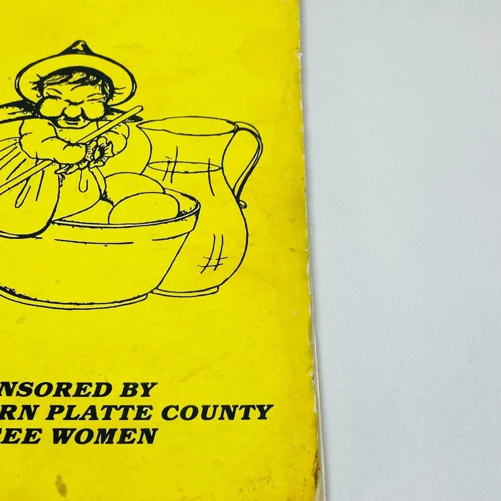 Vintage 1981 Kitchen Witchery Jaycee Women Platte‎ County Cookbook Cook Book
